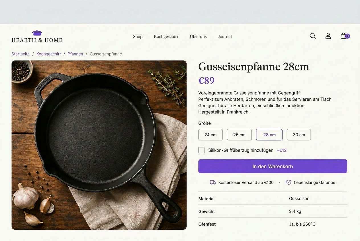 Brindille Kitchen Produkt