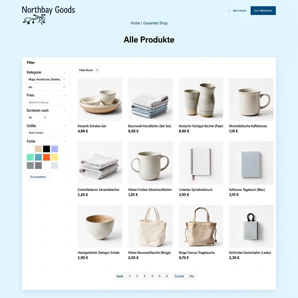 Northbay Goods Kategorie