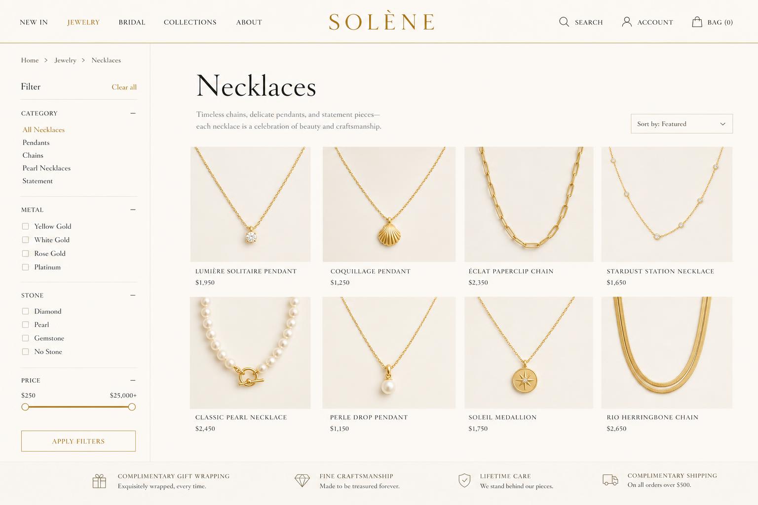 Solène Jewelry Kategorie
