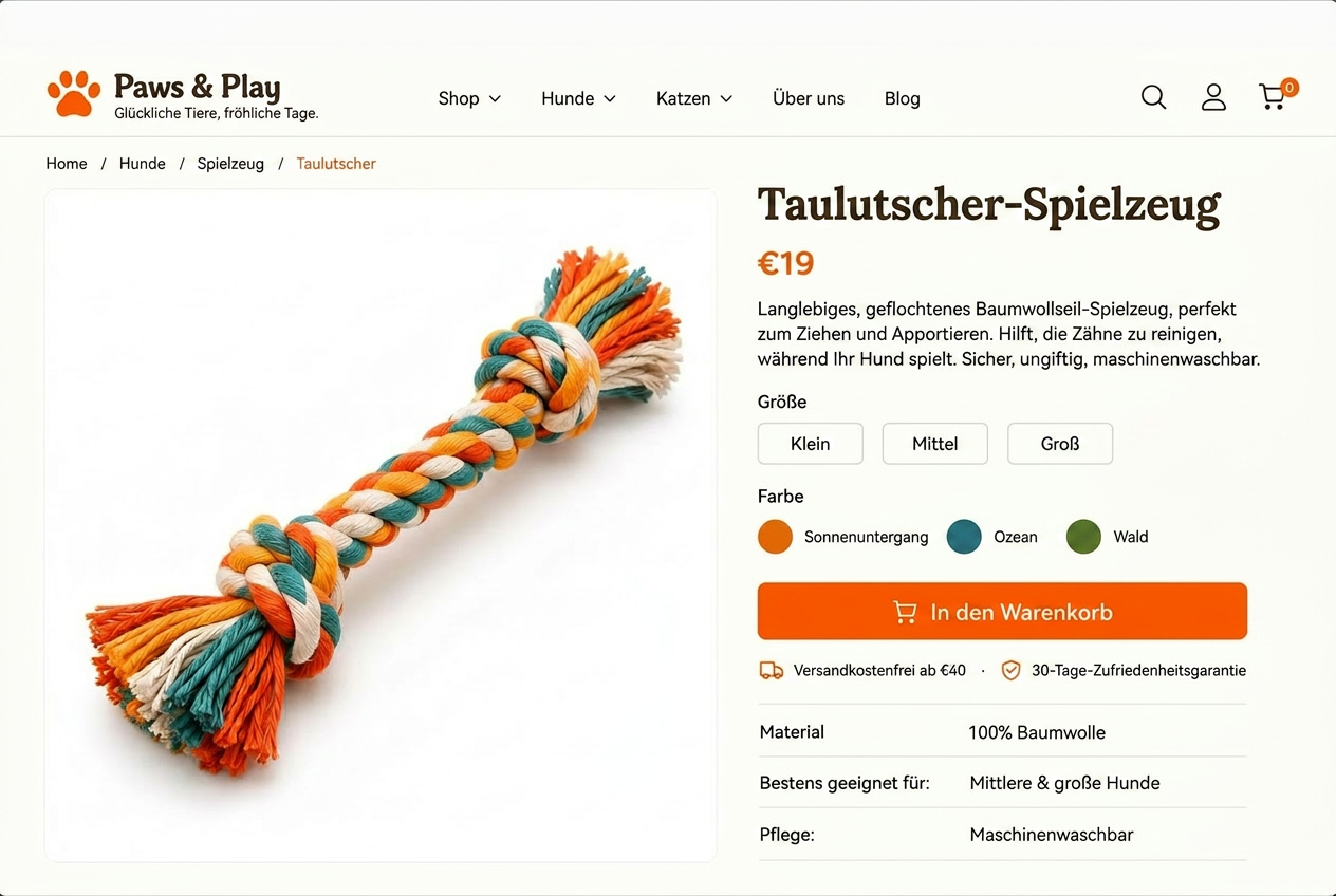 Pawline Produkt